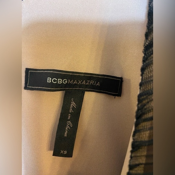 BCBGmaxazria Sven Black Mesh Mini Dress Size XS Originally $398! - Picture 7 of 8